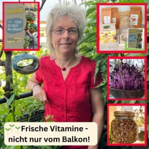 Buch Genialer Bio-Balkon Insta Frische Vitamine – nicht nur vom Balkon Bio-Balkon-Bundle