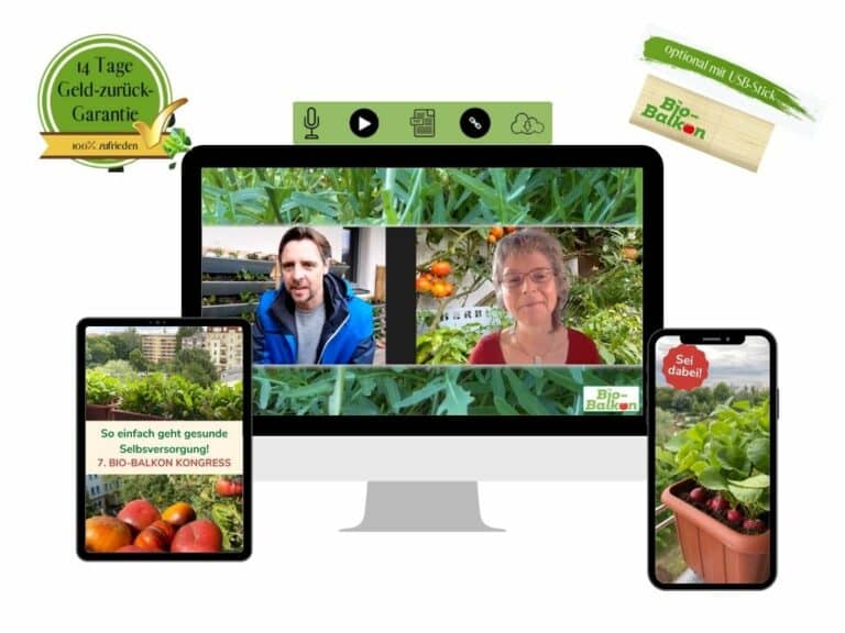 Gemeinsam online Gärtnern BioBalkon