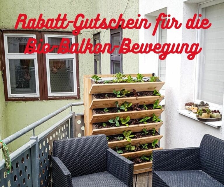 Vertikalbeet Freude und Ertrag durch vertikales Gärtnern Balkon