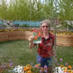 Auf der BUGA Heilbronn entdeckte ich die für den Anbau auf dem Balkon empfohlene Sorte Turgidus.