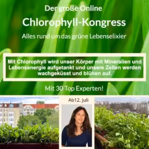 Einladung zum Großen Chlorophyll-Onlinekongress.