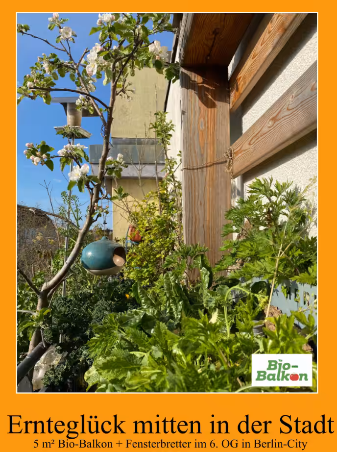 Kalender vom Bio-Balkon zum Ernteglück mitten in der Stadt.