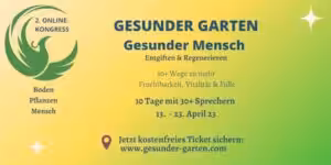 The 2nd Online Gardening Congress is organized by the pioneer of organic and regional cultivation Bernhard Scholl.