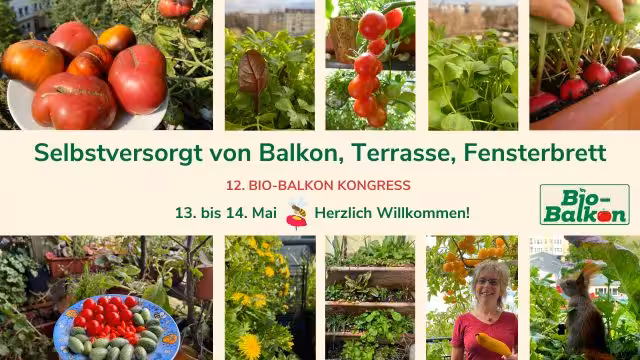 Hier geht es zum Onlinekongress "Selbstversorgt von Balkon, Terrasse, Fensterbrett"