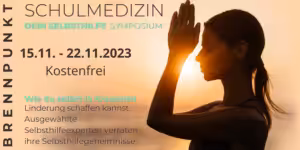 Selected experts speak at the online congress "Brennpunkt Schulmedizin".