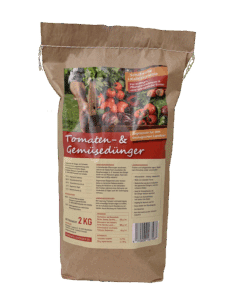 Biologische Schafwollpellets als Dünger für Tomaten und Gemüse von "Der Wolldünger vom Rötberghof"