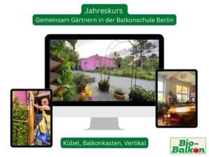 Mockup für den Jahreskurs Gemeinsam ökologisch gärtnern