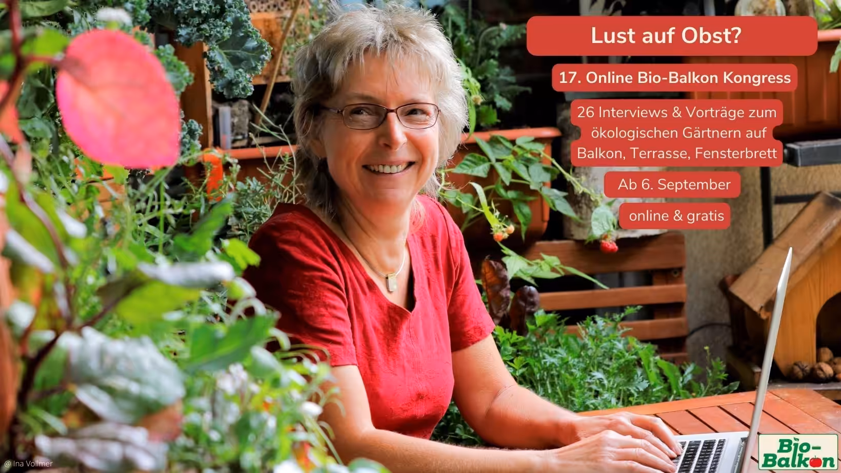 Einladung zum 17. Online Bio-Balkon-Kongress ab 6. September 2025