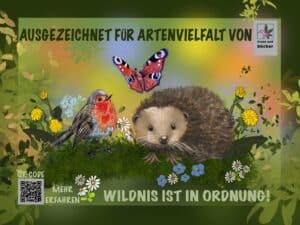 Wildnis ist in Ordnung - Zertifizierung von Artenschützerin Sigrid Tinz