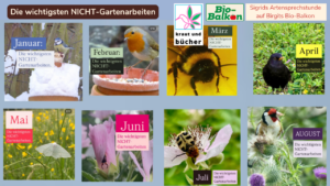 Garten Nicht Arbeiten Monat für Monat mit der Artenschützerin Sigrid Tinz