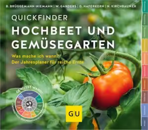 Buch von Wanda Ganders und Natalie Kirchbaumer: Quickfinder Hochbeet und Gemüsegarten. Was mache ich wann